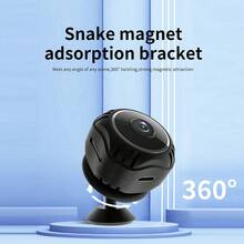 1 Stück Mini Sicherheitskamera, kabellose WLAN versteckte Spionagekamera für Heim- und Büroüberwachung, Nachtsicht Bewegungserkennung kleine Nanny-Kamera