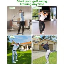 Swing Trainer - Superior Training Aid, Unmatched Grip Trainer, Practice Training - BLACK + LEFT HAND - View 6