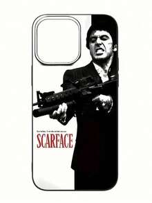 Fashionable Creative Scar Pattern UV Printed Soft Phone Case, 360 Degree All-Round Protection, Compatible With IPhone 11 12 13 14 15 16 Pro Max XR X/XS 7 8 Plus SE Mini Waterproof Shockproof Anti-Fall Scratch ResistantFOR-YOUR-BELOVED-PHONE - 款式1(1pc) - 查看 3