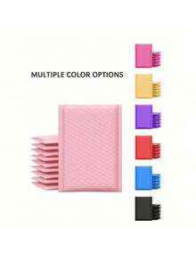 10 pièces Enveloppes à bulles multicolores, enveloppes à bulles matelassées, enveloppes imperméables, bulles pour l'expédition de publicités, sacs d'emballage multifonctions, sacs postaux matelassés imperméables et autoscellants, fournitures de transport opaque pour bijoux et cosmétiques, transport, envoi postal, maison, emballage de cadeaux de Noël et Halloween, sacs de graduation pour Noël et la Fête des mères
