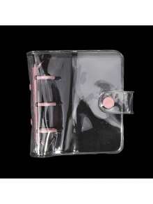 Shiny, Transparent Small Album, Mini Loose-Leaf Book And Inner Refill Pouch, DIY Storage Album, Plug-In Small Storage Album, Ticket Collection Album, Large Capacity Postcard Storage Book, Perfect For Star Enthusiasts, Teenagers