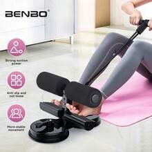 Benbo 1 Set Sit-Up Training Device, Includes Portable Sit-Up Exercise Device With Phone Holder, 2 Strong Suction Cups, And Adjustable Tripod, Ideal For Abdominal Muscle Workout, Suitable For Home Exercise, Fitness And Sports - Multicolor - View 14