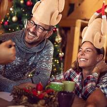 1 pieza 2 piezas Sombrero de pata de pollo de Acción de Gracias, Sombrero de pavo, Sombrero de pata de pollo divertido, Sombrero de pavo de dibujos animados de Acción de Gracias, de fibra de poliésterunicolorlido (poliéster)