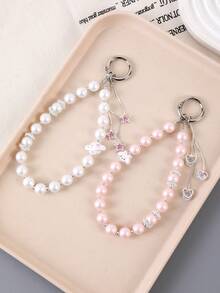 Luxury And Fashionable Heart-Shaped Tassel Pendant Decoration Bag Pendant Ins High-End Alloy Planet Pendant Jewellery Shine Party Car Accessories For Woman