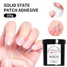 NOCIS 100g Clear Builder Gel For 3D Nail Sculpting, Carving & Rhinestone Art - Professional & Home Use, Odorless /LED Curable, Non-Stick Soak-Off Gel Polish, Strong Bonding For Nail Extensions, Acrylics, Sensitive Beige - 無色 - 查看 5