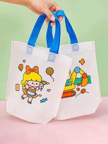 12pcs Christmas Gift Bags, Snowman/Christmas Tree/Santa Claus Pattern, Can Be Graffiti DIY Color, Desktop Decoration Supplies, Christmas Party Decoration Supplies, Suitable For Holiday Parties, Theme Events, Gift Packaging Supplies, Send To Family And Friends Christmas Christmas Decorations Christmas Pajamas Christmas Gifts Christmas Decor