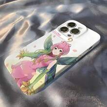 Cartoon Anime  Phone Case Cover Compatible With  16 15 14 13 12 11 Pro Max 16 Plus Glossy Shockproof Bumper Cover, Cover Compatible With  17 Case,  17 Pro Case,  17 Pro Max Case - Blanco4 - Ver 6