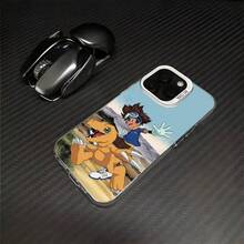 Animation Battle D- Phone Case Covercompatible With  17 Air 16 15 14 13 12 11 Pro Max Plus Color Shockproof Back Silver Cove,Covercompatible With  17 Case,  17 Pro Case,  17 Pro Max Case - Z4 - View 13