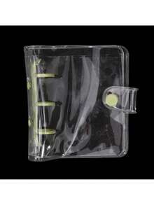 Shiny, Transparent Small Album, Mini Loose-Leaf Book And Inner Refill Pouch, DIY Storage Album, Plug-In Small Storage Album, Ticket Collection Album, Large Capacity Postcard Storage Book, Perfect For Star Enthusiasts, Teenagers