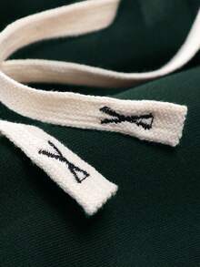 男士轻便连帽衫和运动裤套装，休闲个性时尚装，带口袋，抽绳腰裤，适合春秋季节，是送给丈夫/男朋友、街头、通勤、户外、度假的绝佳礼物 - 墨綠色 - 查看 7