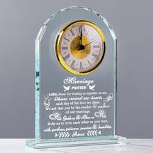 50th Birthday Gifts Women Men - Clock Gifts Personalized 1975 50 Year Old Present Her Him - Happy 50th Birthday Gifts Ideas Mom Dad Unique
