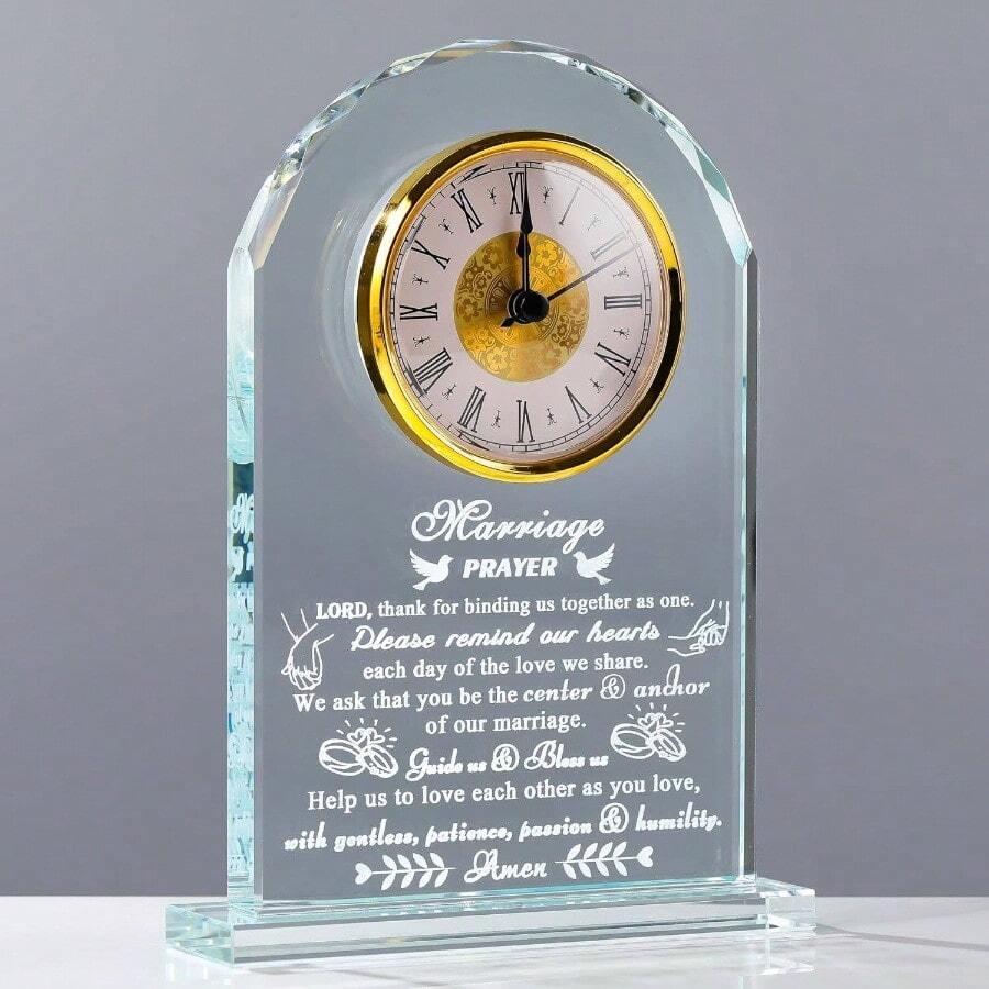 50th Birthday Gifts Women Men - Clock Gifts Personalized 1975 50 Year Old Present Her Him - Happy 50th Birthday Gifts Ideas Mom Dad Unique