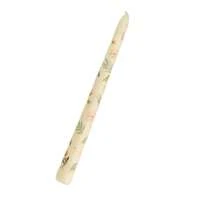 Caja de regalo con 2/4 piezas de velas perfumadas cónicas de 25 cm, con diseño pintado a mano de rosa romántica. Diámetro de la base 2,3 cm/0.91 pulgadas, para decoración del hogar, cena a la luz de las velas, decoración de mesa y decoración de bodas