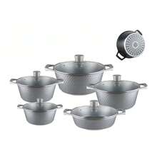 10pcs/6pcs/2pcs Set Nonstick Cookware Set, Maifanshi Aluminum Pot, Soup Pot, Frying Pan, Suitable For Home Use, Gas Stove, Holiday Party, Family Gathering, Daily Cooking