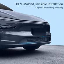 适用于 2025 2026 Juniper 网格格栅的前格栅插入件进气口通风格栅盖替换件，带防虫配件