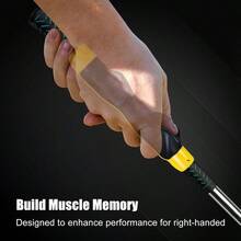 Grip Trainer - Club Grip Training Hand Correct Hand Position Swing Practice Aid Improve Swing Technique Lightweight Design - Vàng 1 gói - Xem 5