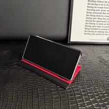 غطاء جلدي قابل للطي مع حامل لهواتف سامسونج جالكسي S8/S9/S10/S20/S21/S22/S23/S24/S25 بلس/ألترا/FE، غطاء هاتف محمي كامل للأعمال مقاوم للصدمات، مضاد للبصمات، غطاء هاتف من جلد اصطناعي بملمس الليتشي