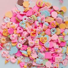 10/20/30 件仿真饼干蛋糕甜点冰淇淋树脂饰品，适用于 DIY 工艺品 - 各种微型饼干装饰品，可用于发饰、钥匙扣、手机壳、杯子和鞋子装饰、剪贴簿、珠宝制作 - 可愛迷你餅乾蛋糕甜點 - 查看 7