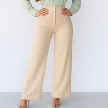 Women Pants - Cream - View 2