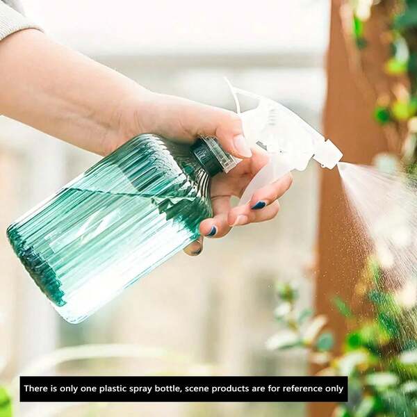 Garrafa de spray de plástico de 500 ml Atomização Pressionando Maquiagem Engarrafamento de água Garrafa de rega facial Garrafa de rega Desinfecção de álcool Pode ser usada por cabeleireiros para cortar cabelo e regar flores Regador doméstico Regador Regador Regador de jardim Regador pequeno doméstico Regador pneumático de névoa superfina Limpeza Desinfecção de álcool