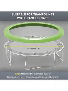 Trampoline Pad Spring Cover Replacement, Waterproof, Tear-Resistant
