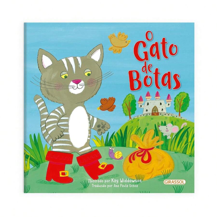EM UM REINO DISTANTE... O GATO DE BOTAS - Livro único - Visão 1