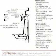 Bathtub Splash Guard - Cromo pulido - 查看 7