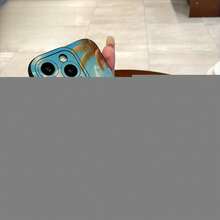 トロピカルフラミンゴを描いたアーティスティックな携帯電話ケース。 11から16 Pro Max Plusシリーズに適しています。軽量TPU素材で作られており、耐衝撃性があり、ピンクビーチ愛好家に適しています。 - ブラック - チェックする 2
