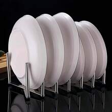 1-Pack Stainless Steel Telescopic Racks, Multi-Purpose Expandable Organizer For Dishes, Bowls, Utensils, Cutlery, Scoops, And Tableware Storage