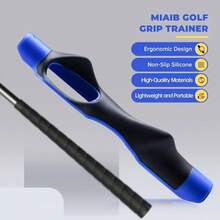 Grip Trainer Swing, Grip Trainer Training Equipment, Grip Trainer Right Hand, Training Aid To Help Train Correct Hand Position - Tay phải màu xanh - Xem 4