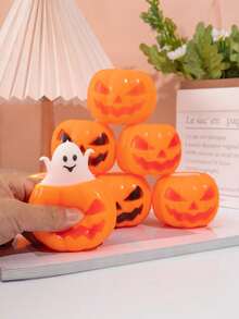 1/4个可爱草莓兔挤压玩具，趣味搞怪礼物，适合儿童、青少年和成人，可作为减压玩具，卡通造型可爱，适合旅行和玩耍，也适合自闭症儿童作为教育玩具，适合复活节、万圣节、感恩节、生日等各种场合，趣味新颖，可挤压变形，蓝色适合男孩，粉色适合女孩，可放入复活节篮子和圣诞袜中。（手工涂漆部分可能存在轻微错位。） - 彩色 - 查看 8