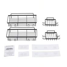 AceHome 3/4-Piece Bathroom Storage Rack No Drill Shower Caddy Set With Wall Stickers - SET OF 4 - View 8