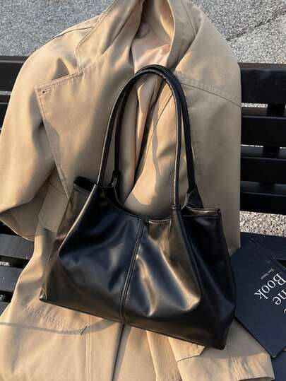 독특한 디자인의 새로운 여성용 토트 백, 듀얼 핸들, 대용량, 캐주얼 및 일상용 숄더 백, 휴일, 통근 및 쇼핑에 적합