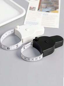 1pc Automatic Measuring Circumference Ruler Measuring Body Legs Waist Chest Three Circumference Measurement Ruler Multifunctional Portable Soft Ruler For Figure Management, Travel Gift, Easy To Carry