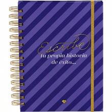 Libreta de Notas Bonita con Pasta Dura y Elstico, Cuaderno de Notas Profesional como Diario de Gratitud, Agenda Mujer o Journaling Notebook, Regalos para Mujer y Mam u2013, Escribe - Morado - Escribe - Ver 2