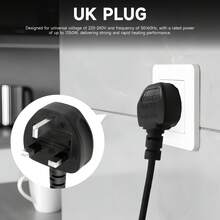 New 10L Air Fryer Kitchen Oven Oil Free Low Fat Healthy Frying Cooker Cooker - UK Plug(220-240V) - View 8