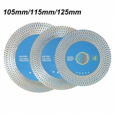 105mm-115mm-125mm Blue Saw Blade, For Marble, Tile
