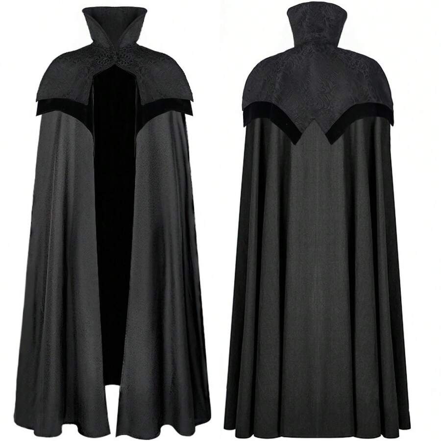 Men Cosplay Clothing - Black - View 1