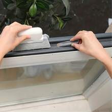 1 st multifunktionell spårrengöringsborste, skjutdörrsskenrengöring, fönsterbräde, kakellinje, persienner, tangentbordsrengöringsborste