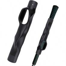 Grip Trainer - Club Grip Training Hand Correct Hand Position Swing Practice Aid Improve Swing Technique Lightweight Design - Đen 1 gói - Xem 2