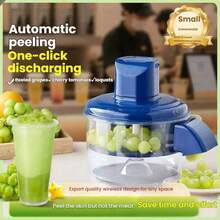 1pc Automatic Fruit Peeler, Kitchen Essential, Suitable For Peeling Green Grapes, Tomatoes, Loquats, Dates, Garlic, Olives, Red Grapes, Grapes And Other Fruits & Vegetables, Baking Supplies, Kitchen Organization, Party Supplies - Multicolor - View 2