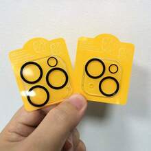 5 Packs One-Piece Clear Lens Protector For I Phone 14-17 Series - Compatible With All Models (14/15/16/17, Plus, Pro, Pro Max), Full Coverage HD Glass