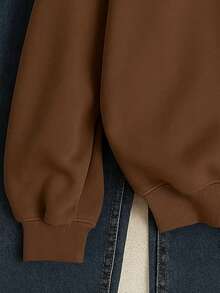 Women Sweatshirts - Camel - View 4