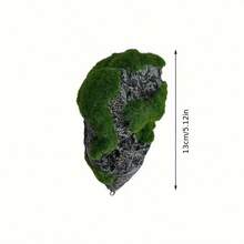 1pc Floating Island, Rocks, Aquarium Decor, Aquarium Floating Island Decor, Aquarium Decoration, Interactive Aquarium Toy, Suitable For Betta Fish, Guppies, Goldfish, Shrimp And Hermit Crabs - Multicolor - View 9