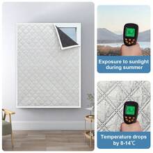 Winter Insulating Window Film, Thermal Insulation, Blackout, Soundproof, Seal For Living Room, Bedroom