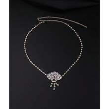 Wedding Head Chain Crystal Headpiece Princess Forehead Rhinestones Tassel Chain Hair Jewelry For Women And Girls Gold#SSDD B BJNHMJ