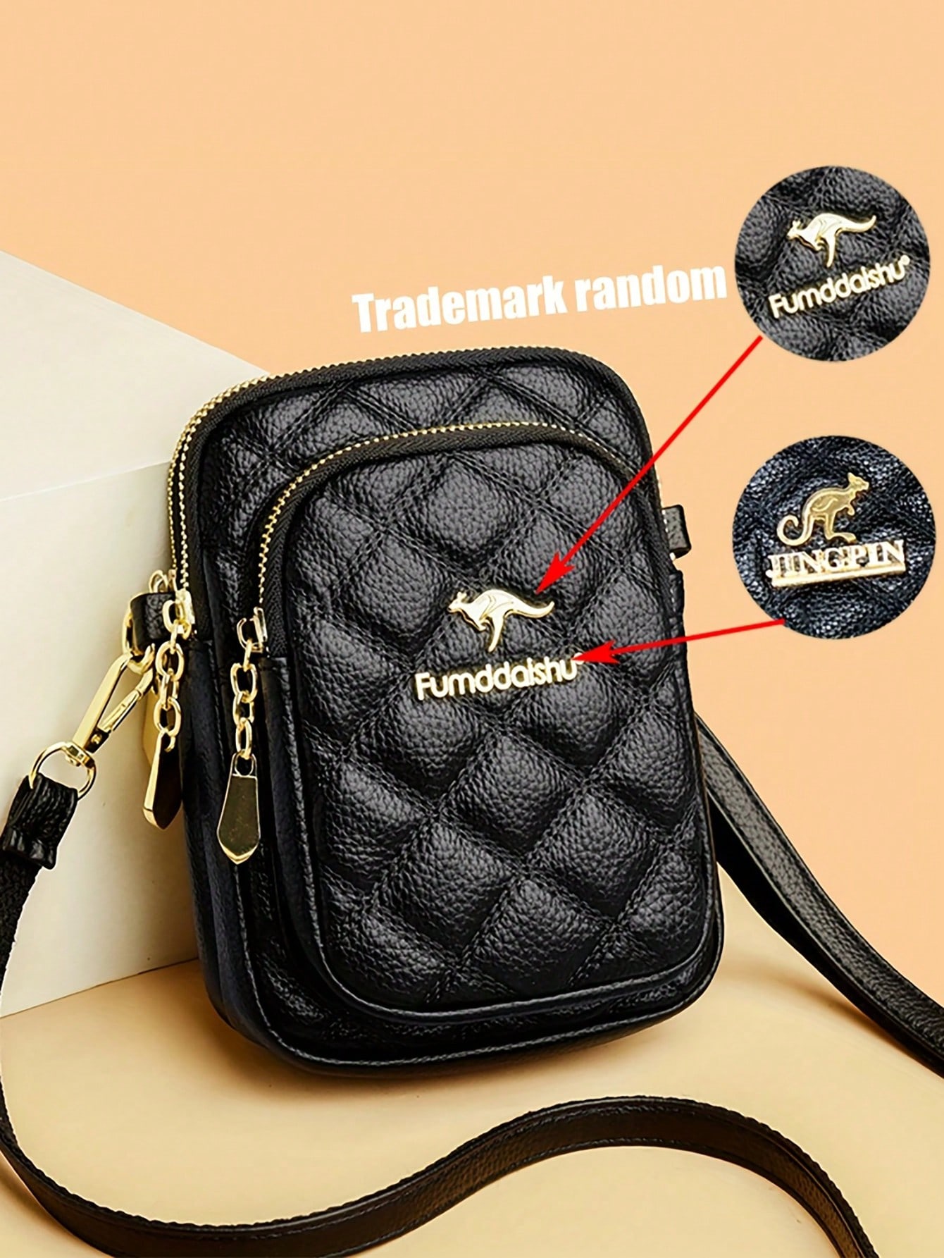 حقيبة كتف صغيرة أنيقة ، حقيبة جسم متعددة الوظائف ب...