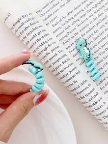 1/3/5件恐龙装饰电缆保护器，充电器保护器 - 彩色 - 查看 4