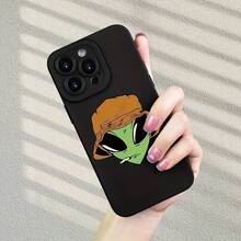 Funda para Teléfono - Carcasa de TPU con Diseño de Alien Cartoon, que Ofrece Protección y un Ajuste Elegante para Dispositivos  y . - Multicolor - Ver 3
