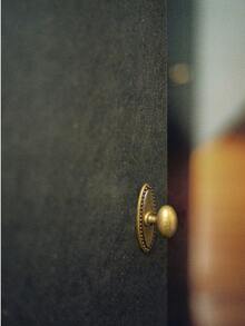 2/6 件装古董椭圆形橱柜把手，带背板，锌合金 1.4 英寸直径抽屉把手 - 銅色 - 查看 7